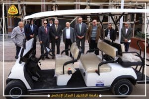 جامعة الزقازيق تستلم سيارة كهربائية لدعم تنقل طلاب ذوي الإعاقة داخل الحرم الجامعي 7 FB IMG 1765906551920 الزقازيق جامعة الزقازيق تستلم سيارة كهربائية لدعم تنقل طلاب ذوي الإعاقة داخل الحرم الجامعي موقع في الجامعة