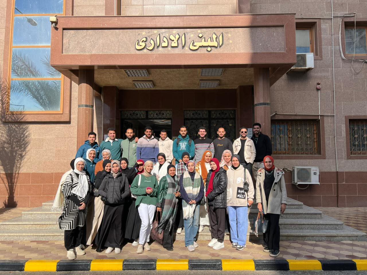 FB IMG 1765985930817 علمية زيارة علمية ميدانية لطلاب جامعة الدلتا التكنولوجية إلى شركة وسط الدلتا لإنتاج الكهرباء ببنها  موقع في الجامعة