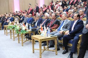 وزير التعليم العالي ومحافظ الدقهلية يشهدان حفل تخريج أول دفعة من خريجي جامعة المنصورة الجديدة الأهلية 2 FB IMG 1766239562933 التعليم العالي وزير التعليم العالي ومحافظ الدقهلية يشهدان حفل تخريج أول دفعة من خريجي جامعة المنصورة الجديدة الأهلية موقع في الجامعة