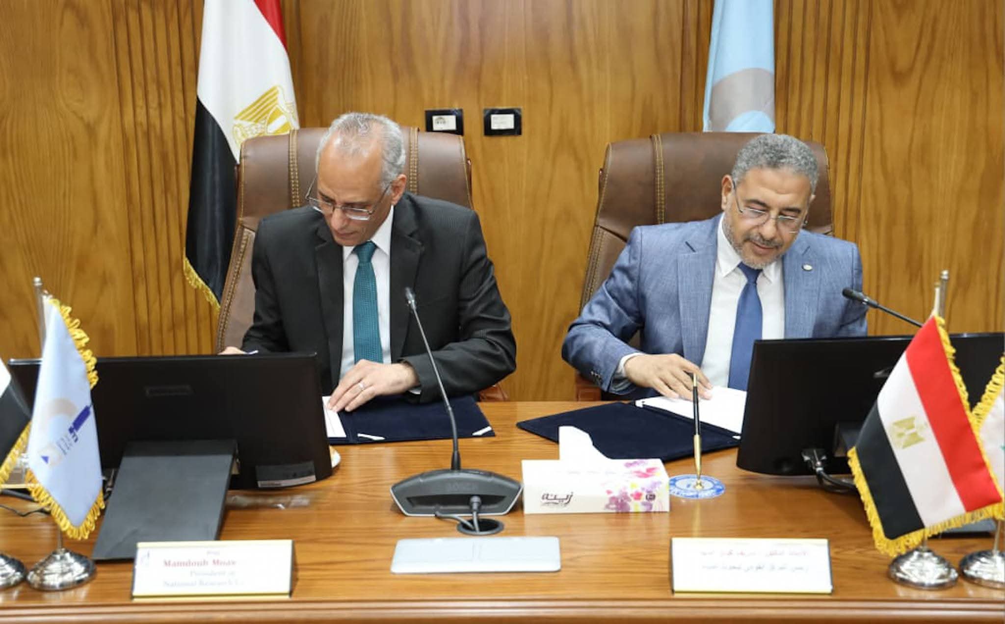 FB IMG 1766908777939 البحث بروتوكول تعاون بين المركز القومي لبحوث المياه والمركز القومي للبحوث لتعزيز البحث العلمي ودعم منظومة المياه موقع في الجامعة