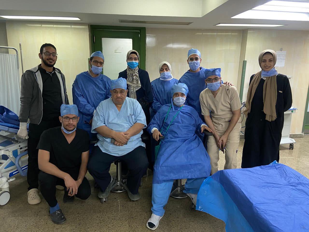 FB IMG 1767012490763 نجاح نجاح مستشفى سوهاج الجامعي في إنقاذ عين مريضة بعد جراحة معقدة لاستئصال ورم سرطاني موقع في الجامعة