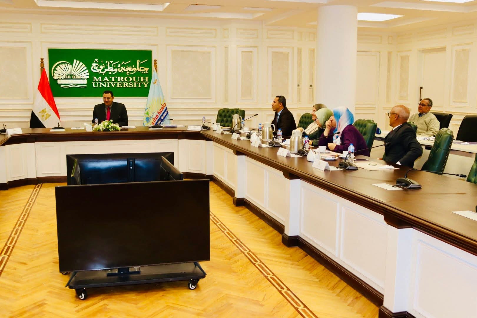 FB IMG 1767164745972 جامعة مطروح جامعة مطروح تمنح أولى درجات الدكتوراه لهذا العام لدعم البحث العلمي والتنمية المستدامة موقع في الجامعة
