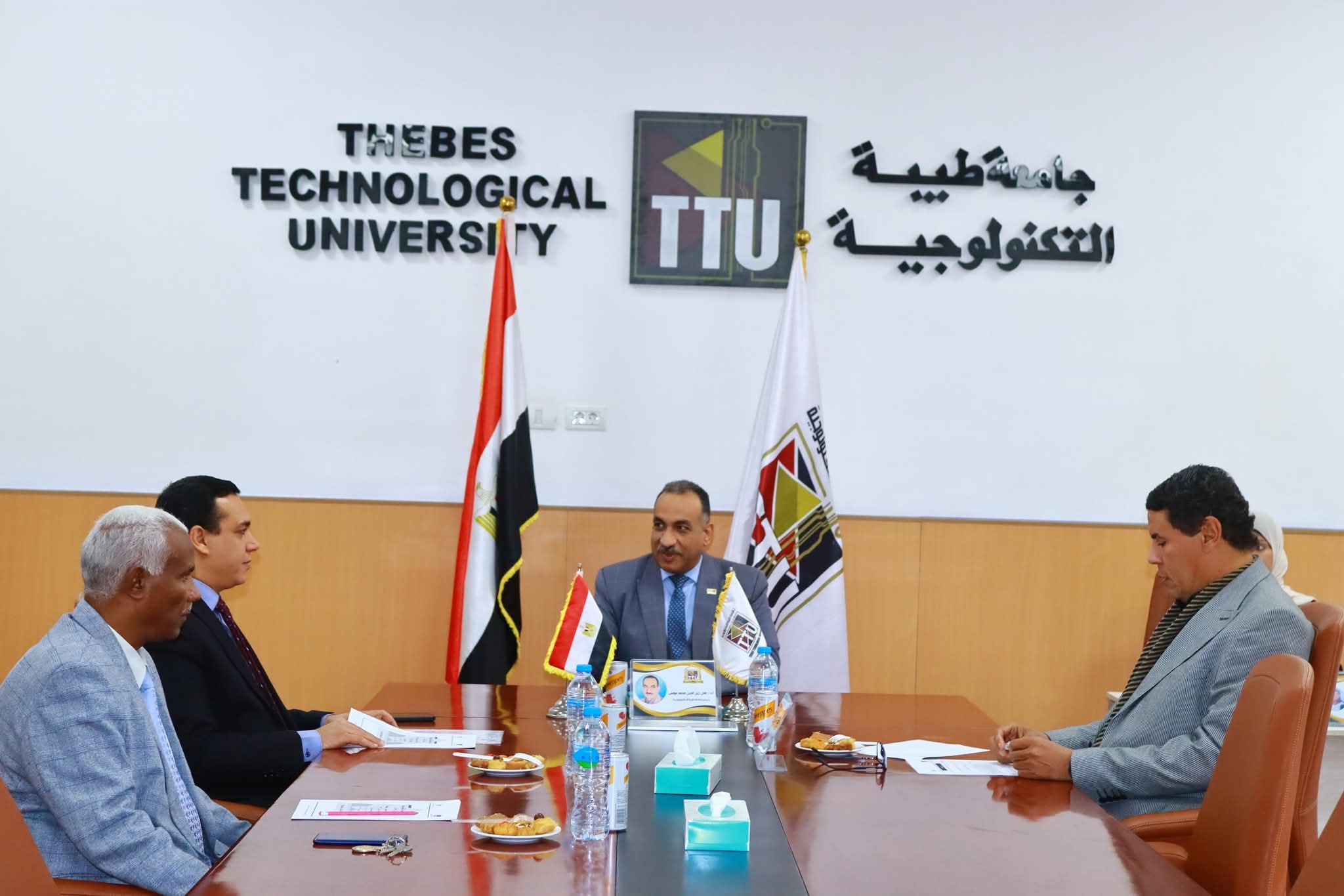 FB IMG 1767203687740 الأعلى للجامعات مجلس جامعة طيبة التكنولوجية يستعرض حصاد 2025.. ويناقش استعدادات الفصل الدراسي الثاني موقع في الجامعة