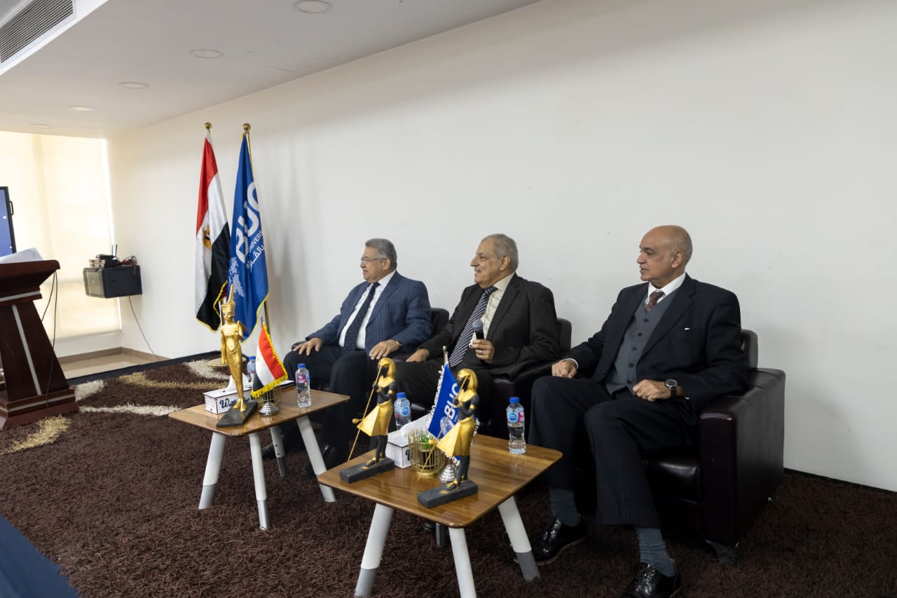 IMG 20251201 WA0125 جامعة بدر إبراهيم محلب يكشف من جامعة بدر كواليس نقل تمثال رمسيس من محطة مصر إلى المتحف الكبير موقع في الجامعة