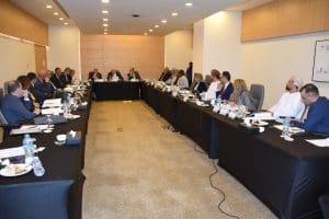 جامعة العاصمة تستضيف الاجتماع الأول للمجلس التنفيذي لاتحاد الجامعات العربية وتعزز دعم الجامعات الفلسطينية 6 IMG 20251206 WA0095 جامعة العاصمة جامعة العاصمة تستضيف الاجتماع الأول للمجلس التنفيذي لاتحاد الجامعات العربية وتعزز دعم الجامعات الفلسطينية موقع في الجامعة