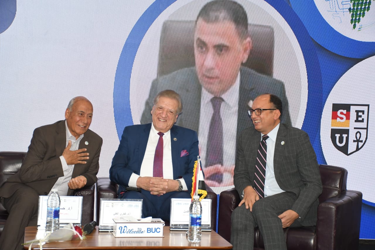 IMG 20251208 WA0008 جامعة بدر بالقاهرة بروتوكول تعاون بين جامعة بدر بالقاهرة وجامعة العاصمة على هامش قمة التكنولوجيا والأعمال الدولية 2025 موقع في الجامعة