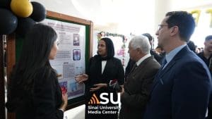 جامعة سيناء تنظم اليوم العلمي للكيمياء الحيوية في فرع العريش 6 IMG 20251209 WA0493 اليوم جامعة سيناء تنظم اليوم العلمي للكيمياء الحيوية في فرع العريش موقع في الجامعة