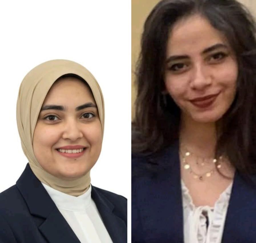 IMG 20251211 WA0003 جامعة قنا طالبتان من جامعة قنا تحصدان المركزين الأول والثاني في مسابقة بحثية وطنية حول العنف ضد المرأة موقع في الجامعة
