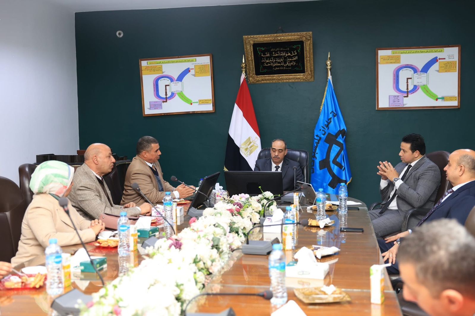 IMG 20251214 WA0192 جامعة أسيوط جامعة أسيوط التكنولوجية توقّع بروتوكول مع «حلوان للمسبوكات» لتعزيز التدريب وربط التعليم بالصناعة موقع في الجامعة