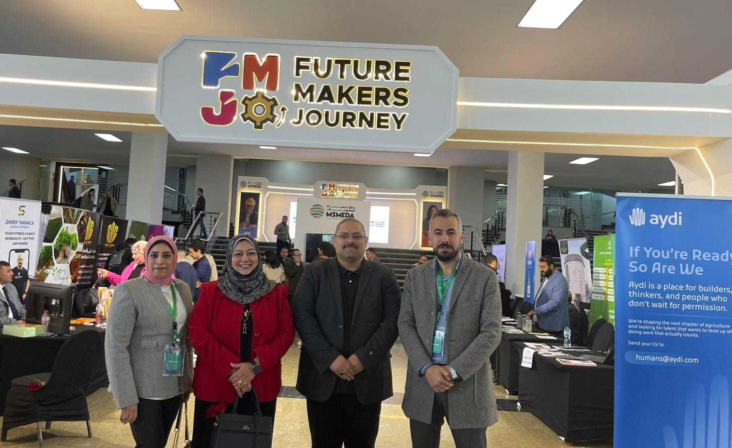 IMG 20251216 WA0067 دمنهور جامعة دمنهور تشارك بوفد رسمي في النسخة الرابعة من قمة المرأة المصرية 2025 موقع في الجامعة