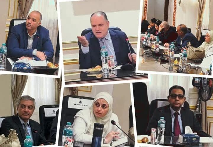IMG 20251218 WA0001 جامعة القاهرة مجلس الشئون الأكاديمية بجامعة القاهرة الأهلية يناقش ترتيبات امتحانات نهاية الفصل الدراسي الأول موقع في الجامعة