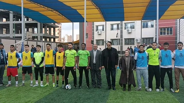 IMG 20251227 WA0036 امتحانات تعليم الغربية يشهد انطلاق المرحلة الثانية من دوري مدارس مصر «دوري الإدارات» موقع في الجامعة