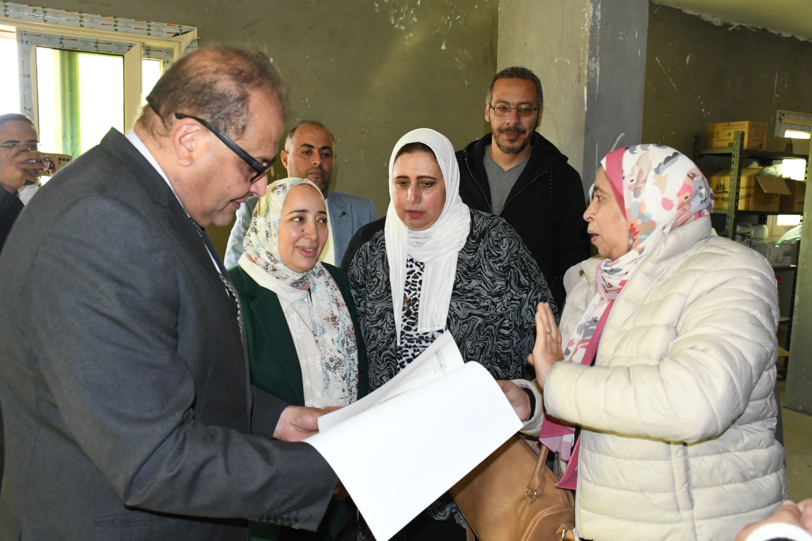 IMG 20251230 WA0030 السويس جامعة الإسماعيلية الأهلية وقناة السويس تطلقان قافلة شاملة لخدمة أهالي القنطرة ودعم التنمية موقع في الجامعة