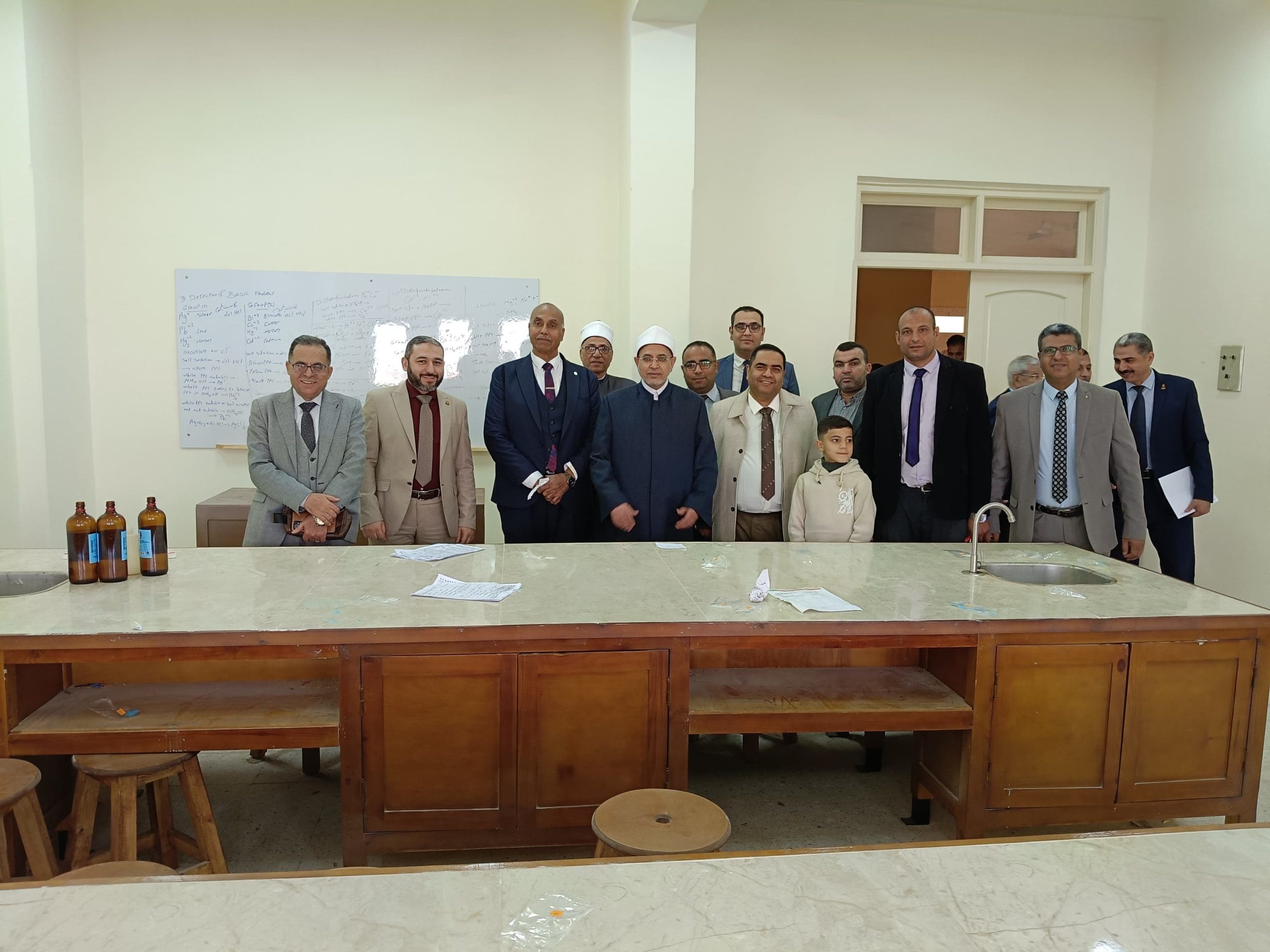 IMG 20251230 WA0108 scaled نماذج جامعة الأزهر: جاهزية كاملة بكلية الطب البيطري بحوش عيسى قبل بدء الامتحانات موقع في الجامعة