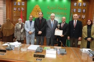 مجلس جامعة المنوفية يكرم الكليات الفائزة في مسابقة أفضل كلية في استقبال الطلاب للعام 2025/2026 3 IMG 0080 المنوفية مجلس جامعة المنوفية يكرم الكليات الفائزة في مسابقة أفضل كلية في استقبال الطلاب للعام 2025/2026 موقع في الجامعة