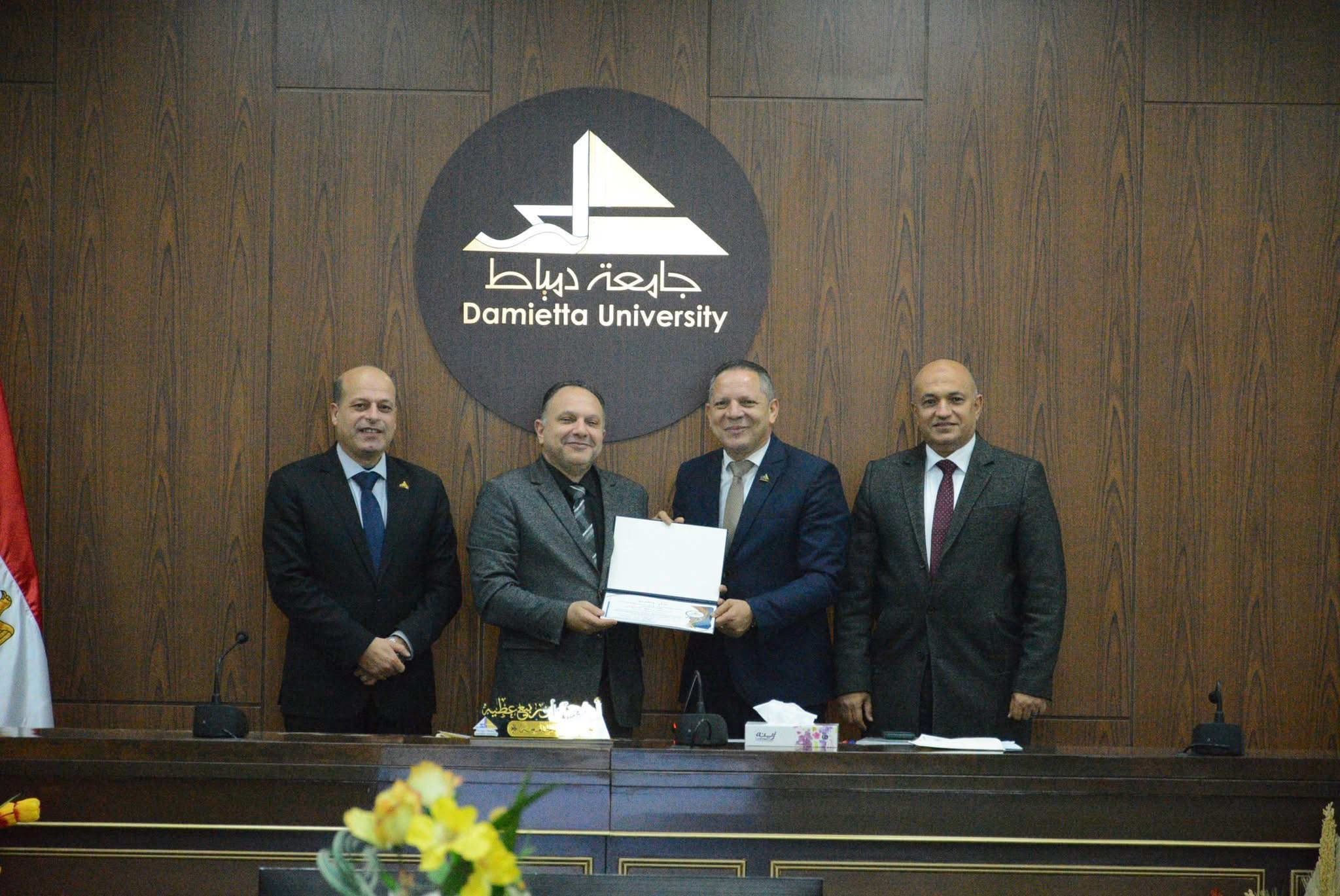 IMG 0198 مبادرة مبادرة في الجامعة البحثية.. التعليم العالي تمنح فريق بحثي من دمياط تمويل 10 ملايين جنيه مصري موقع في الجامعة