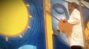 جدارية فنية تُضيء مسرح جامعة قناة السويس وتبرز هوية الأنشطة الطلابية 2 IMG 6375 السويس جدارية فنية تُضيء مسرح جامعة قناة السويس وتبرز هوية الأنشطة الطلابية موقع في الجامعة