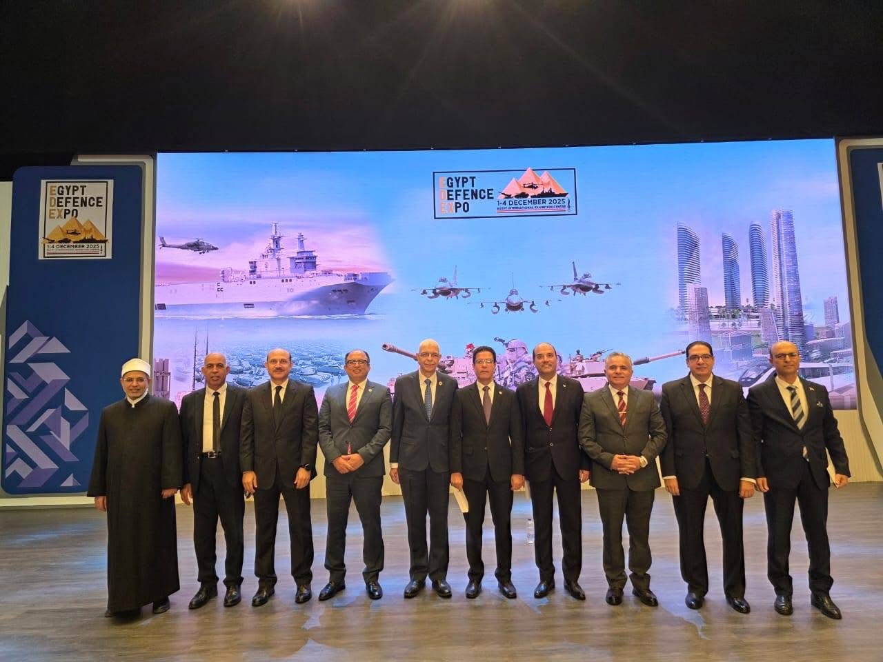IMG 6394 جامعة الدلتا رئيس جامعة المنوفية يشارك في افتتاح EDEX 2025 ويشيد بالريادة المصرية في الصناعات الدفاعية موقع في الجامعة
