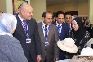 IMG 6407 المنوفية جامعة المنوفية تفتتح معرضًا فنيًا يبرز إبداعات طلاب كلية التربية النوعية موقع في الجامعة