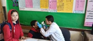 IMG 6485 بنها جامعة بنها تنظم قافلة طبية بمدارس كفر شكر ضمن مبادرة "من أجل قلوب أطفالنا" موقع في الجامعة
