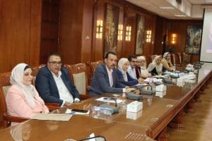 IMG 6507 المنوفية رئيس جامعة المنوفية يستعرض توسعات معهد الأورام وتطوير المستشفيات الجامعية موقع في الجامعة