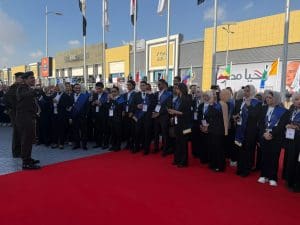 IMG 6574 الإسكندرية طلاب جامعة الإسكندرية في زيارة للمعرض الدولي الرابع للصناعات الدفاعية "إيديكس 2025" موقع في الجامعة