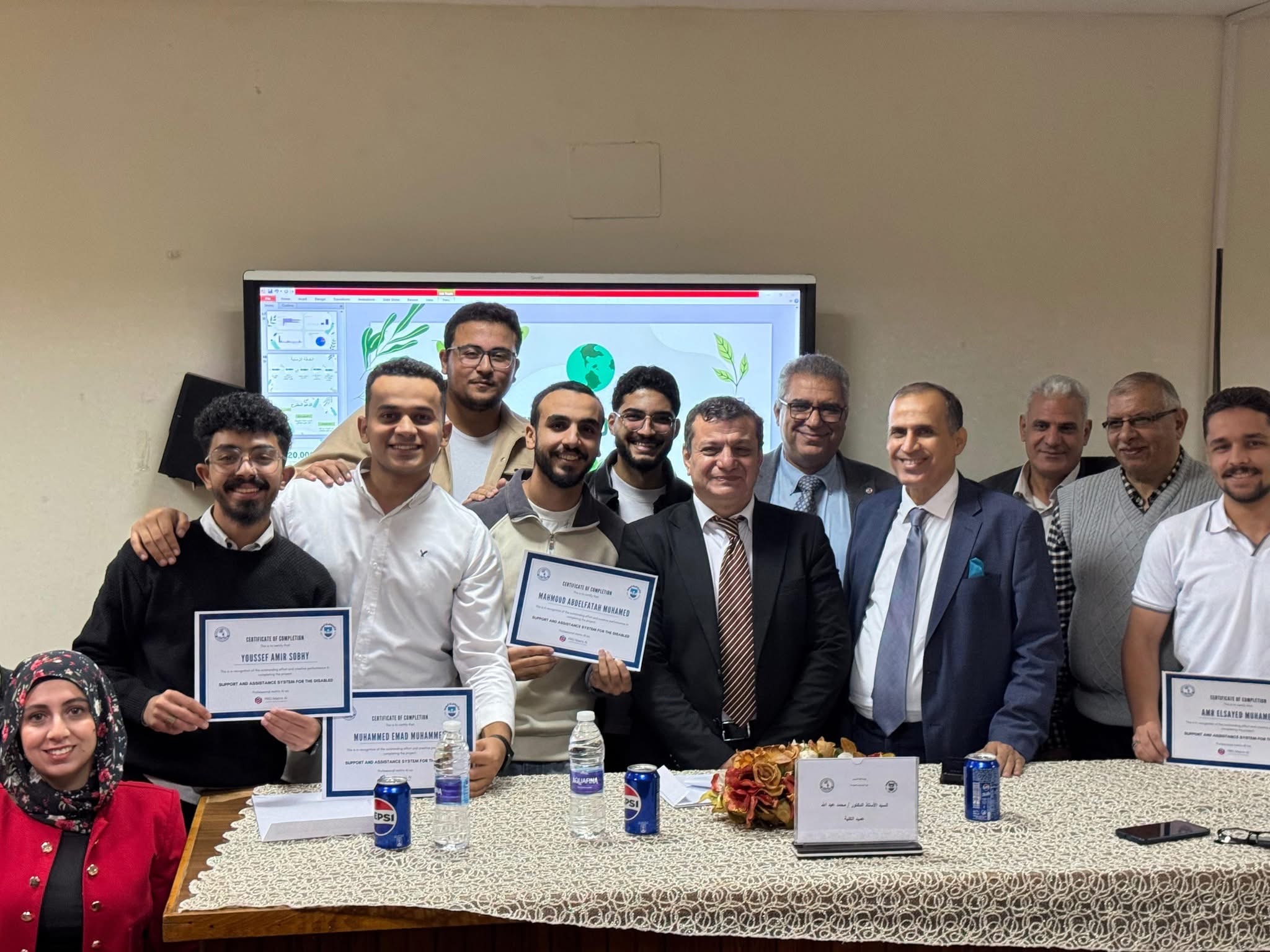 IMG 6579 السويس الحاسبات والمعلومات بجامعة قناة السويس تحتفي بالمبتكرين في الملتقى التوظيفي الذهبي موقع في الجامعة
