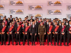 IMG 6678 السويس طلاب جامعة قناة السويس يشاركون في زيارة ميدانية لمعرض "إيديكس 2025" موقع في الجامعة