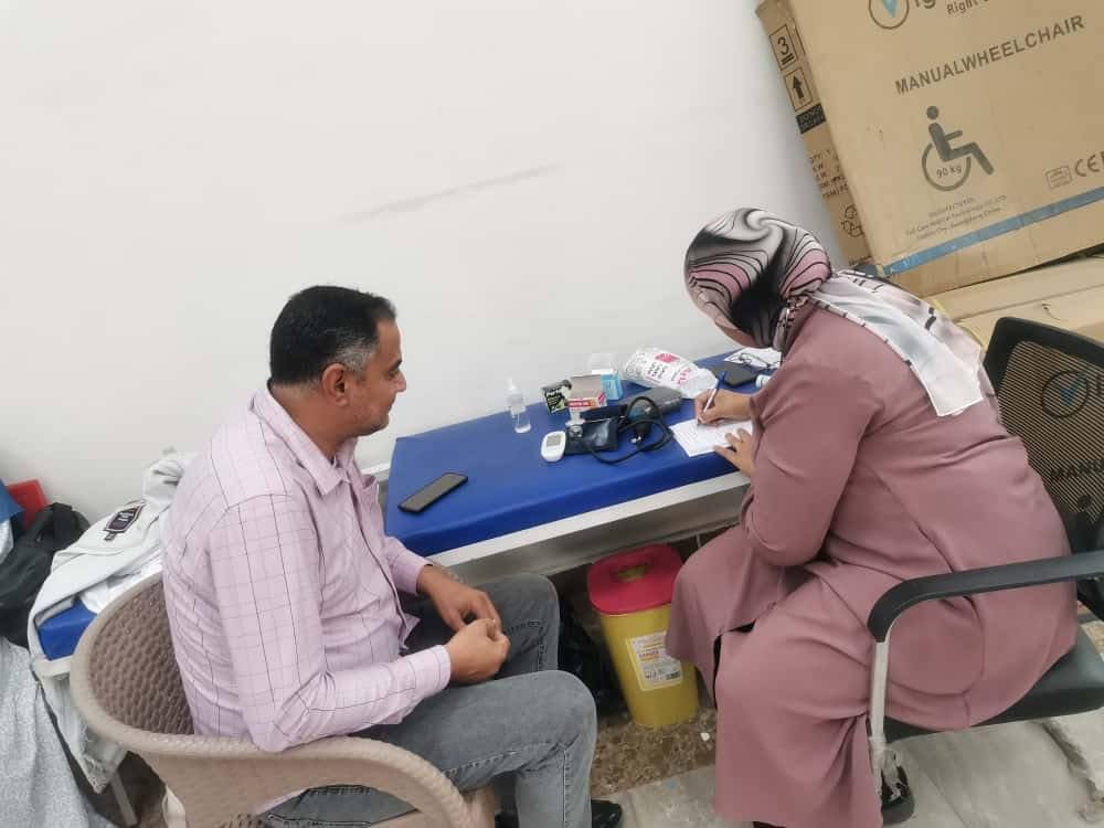 IMG 6712 جامعة القاهرة "اطمن على صحتك".. جامعة المنوفية الأهلية تطلق مبادرة للكشف الطبي المجاني لخدمة المجتمع الجامعي موقع في الجامعة