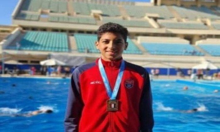 IMG 7030 النيابة النيابة العامة تستدعي رئيس الاتحاد المصري للسباحة للتحقيق في واقعة وفاة اللاعب "يوسف محمد" موقع في الجامعة