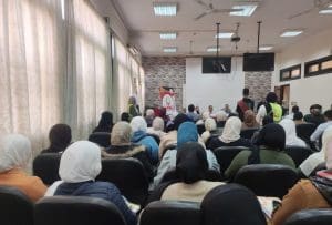 IMG 7153 بنها حقوق بنها تناقش علاقة الذكاء الاصطناعي بالأمن السيبراني في ندوة توعوية للطلاب موقع في الجامعة