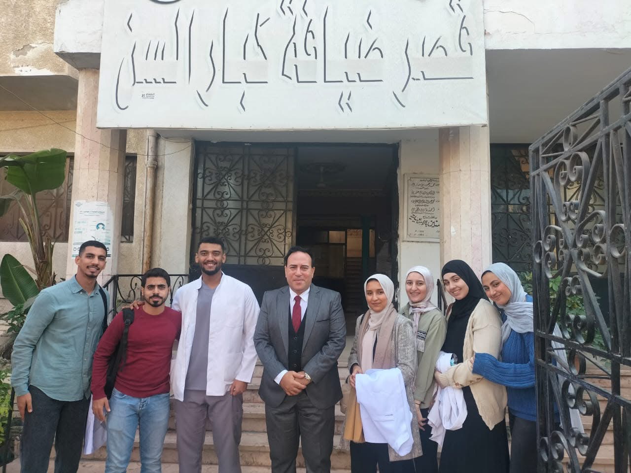 IMG 7154 السويس جامعة قناة السويس تطلق حملة توعوية شاملة بأبو سلطان وتدعم كبار السن في إطار مبادراتها المجتمعية موقع في الجامعة
