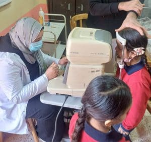 IMG 7252 بنها "من أجل قلوب أطفالنا".. جامعة بنها تنظّم قافلة طبية لطلاب المدارس بكفر شكر موقع في الجامعة