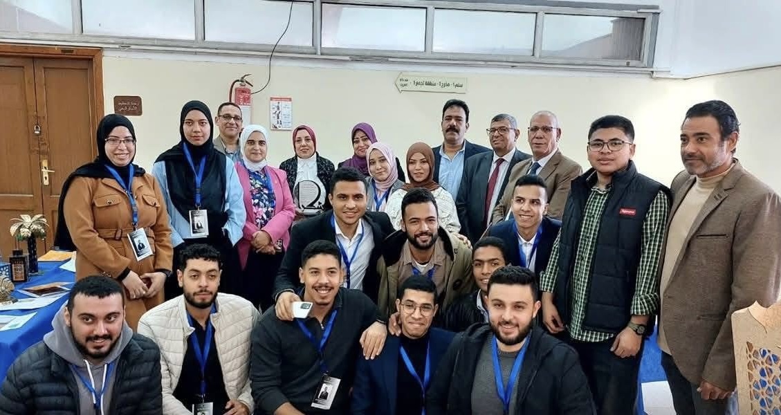 IMG 7267 الهندسة طلاب الهندسة ببنها يعرضون مشاريعهم المبتكرة في المعرض السنوي للمنتجات الطلابية موقع في الجامعة