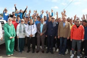 IMG 7305 ماراثون ماراثون "رياضة ضد العنف" بجامعة المنوفية يختتم حملة "أنتِ بأمان" لدعم المرأة موقع في الجامعة