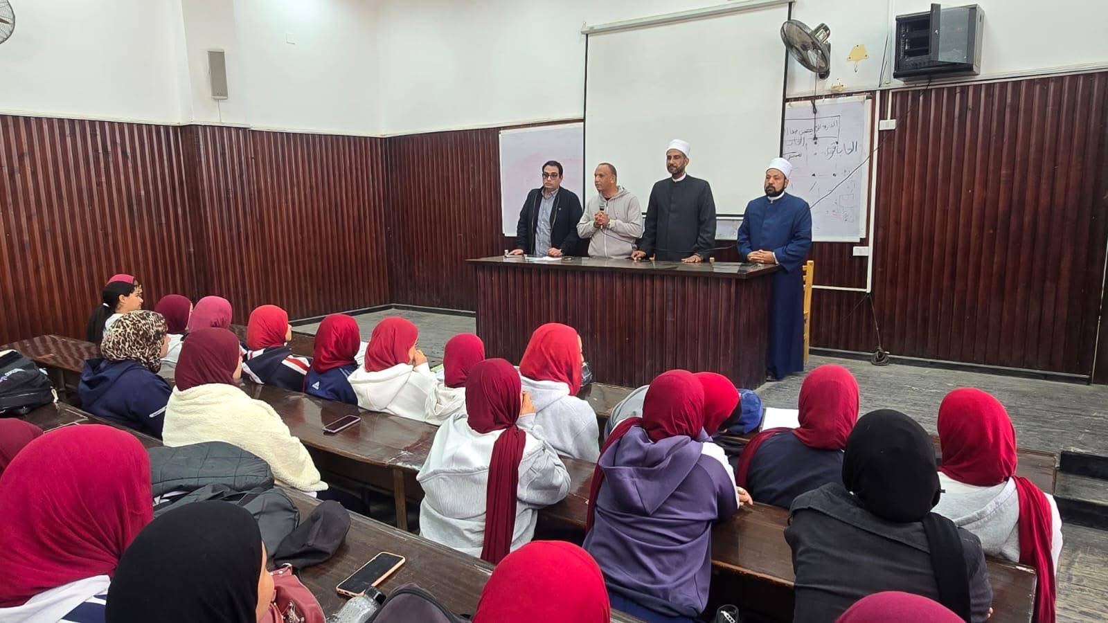 IMG 7318 السويس جامعة قناة السويس تطلق مبادرة «بداية جديدة لبناء الإنسان» بالتعاون مع الأزهر موقع في الجامعة