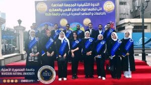 IMG 7353 المنصورة طلاب جامعة المنصورة الأهلية يشاركون في الندوة التثقيفية لرفع الوعي الوطني وتعزيز الانتماء موقع في الجامعة