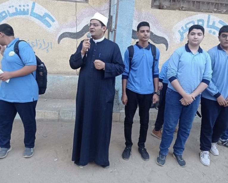 IMG 7359 القليوبية أوقاف القليوبية تنظّم ندوات مدرسية حول "التحلّي بالتفاؤل ونبذ التشاؤم" موقع في الجامعة