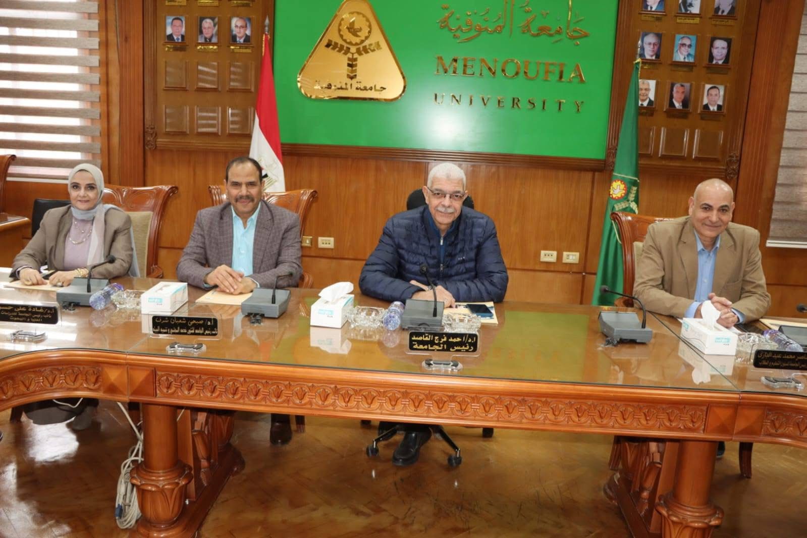 IMG 7361 المنوفية جامعة المنوفية تسرّع خطواتها نحو الاعتماد المؤسسي والبرامجي في عام الجودة 2025 موقع في الجامعة