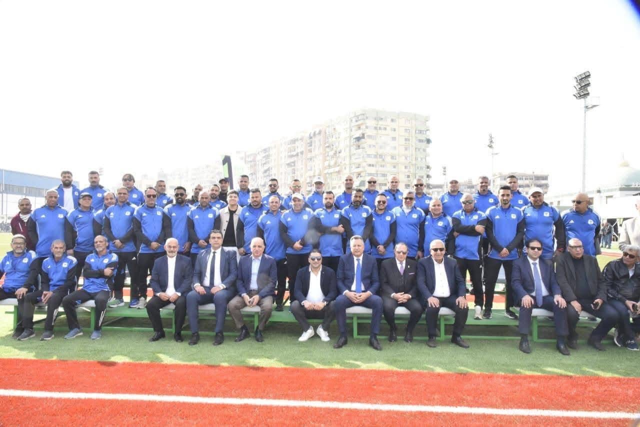IMG 7471 التعليم العالي رئيس جامعة بورسعيد يشارك في افتتاح مجمع ملاعب "السيد متولي" بعد تطويره موقع في الجامعة