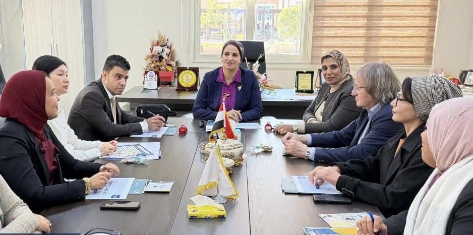 IMG 7591 المنصورة جامعة المنصورة الأهلية تبحث التعاون الأكاديمي والوظيفي مع مستشفيات ألمانية موقع في الجامعة