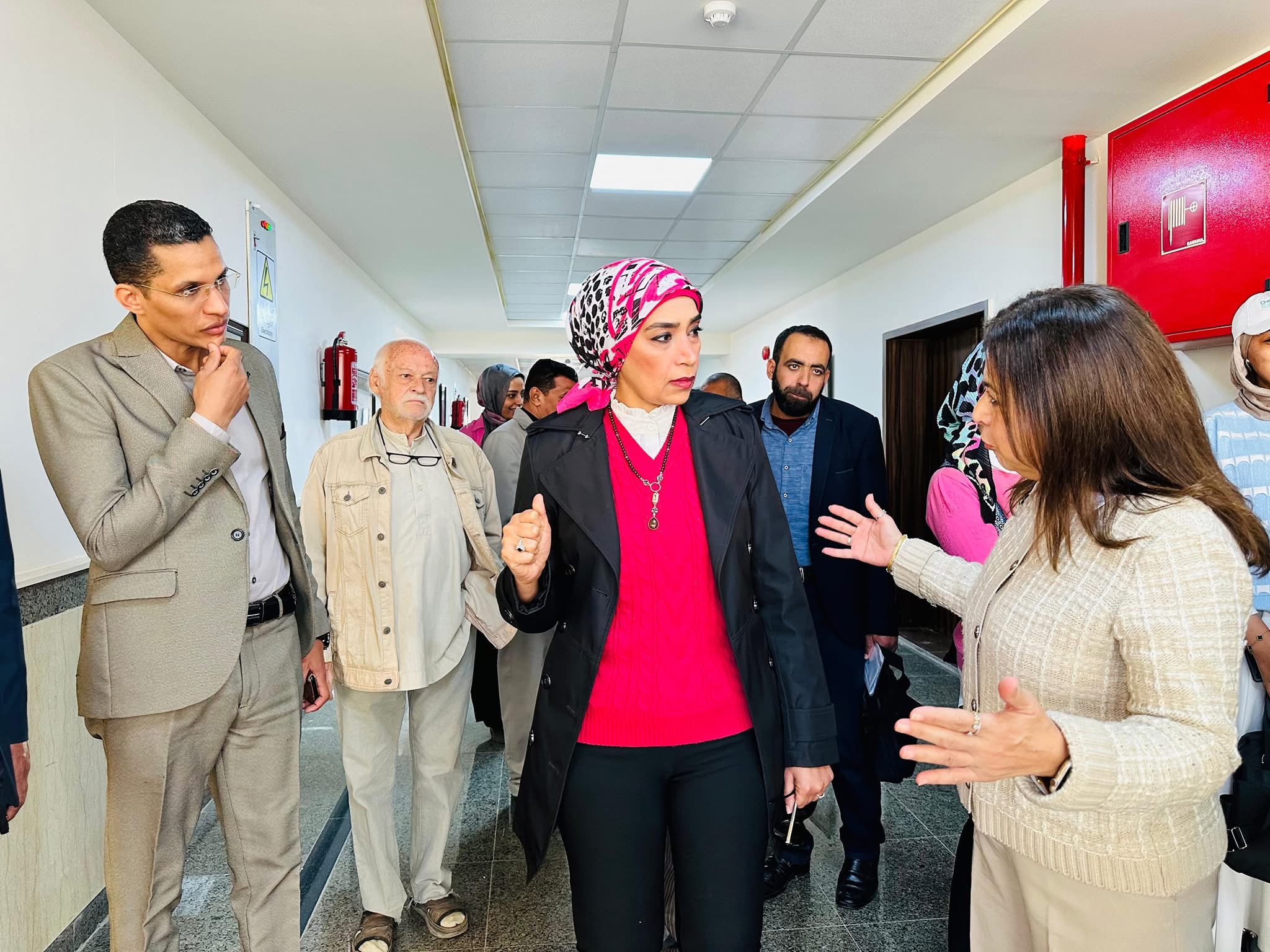 IMG 7692 الأقصر جامعة الأقصر الأهلية تبحث آفاق تعاون جديدة مع معهد جوته الألماني موقع في الجامعة