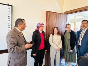 IMG 7693 الأقصر جامعة الأقصر الأهلية تبحث آفاق تعاون جديدة مع معهد جوته الألماني موقع في الجامعة