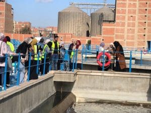 IMG 7751 المنوفية جامعة المنوفية الأهلية تعزز التدريب العملي لطلاب التمريض بزيارة محطة مياه شبين الكوم موقع في الجامعة