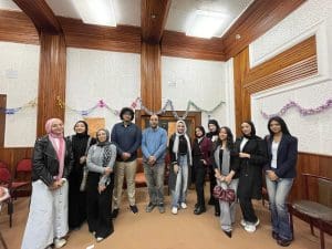 IMG 7794 السويس راديو جامعة قناة السويس ينظم جولة تدريبية عملية لطلاب كورس "المذيع المحترف باللغة الإنجليزية" موقع في الجامعة