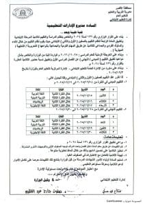 IMG 7856 مواعيد رسميًا.. مواعيد التقييم المبدئي والنهائي للصفين الأول والثاني الابتدائي بالأقصر موقع في الجامعة