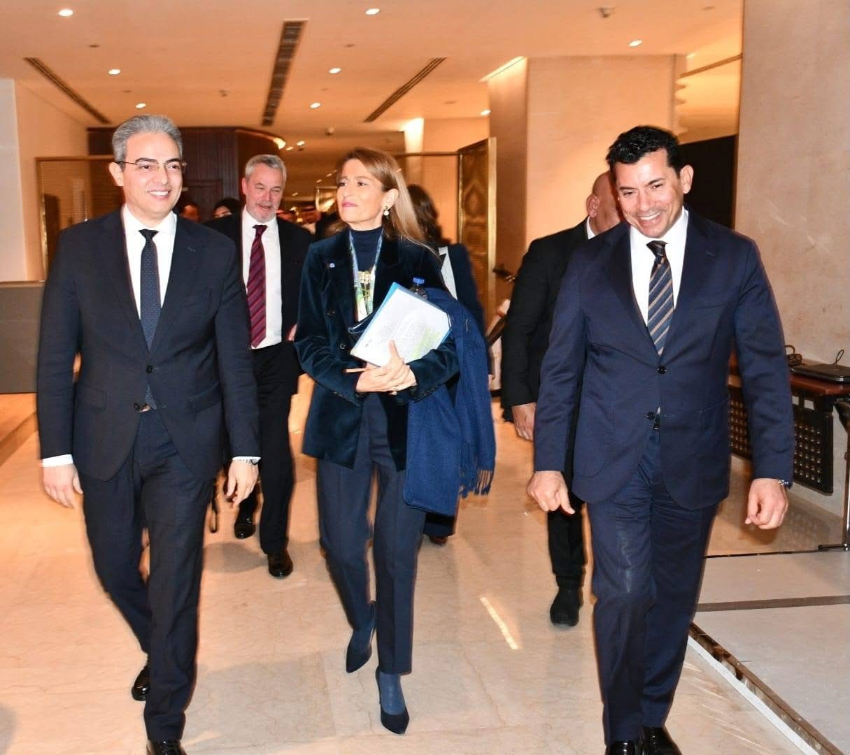 IMG 7970 رئاسة مصر تتولى رئاسة اللجنة الحكومية الدولية للتربية البدنية والرياضة باليونسكو موقع في الجامعة