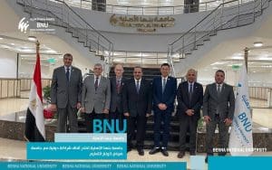 IMG 8063 بنها جامعة بنها الأهلية تستقبل وفد جامعة هونغ كونغ لتعزيز التعاون الأكاديمي الدولي موقع في الجامعة