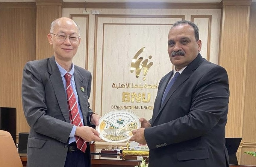 IMG 8064 المؤتمر العلمي الدولي الرابع عشر لجامعة عين شمس جامعة بنها الأهلية تستقبل وفد جامعة هونغ كونغ لتعزيز التعاون الأكاديمي الدولي موقع في الجامعة