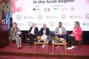 جامعة المنصورة تعزز حضورها الدولي بمشاركتها الثانية في مؤتمر «الحرم الجامعي الآمن» بالجامعة الأمريكية 3 IMG 8088 المنصورة جامعة المنصورة تعزز حضورها الدولي بمشاركتها الثانية في مؤتمر «الحرم الجامعي الآمن» بالجامعة الأمريكية موقع في الجامعة
